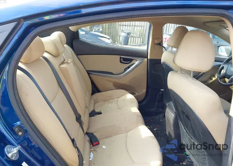 2013 Hyundai Elantra Gls z USA, uszkodzony, nr VIN KMHDH4AE2DU703119